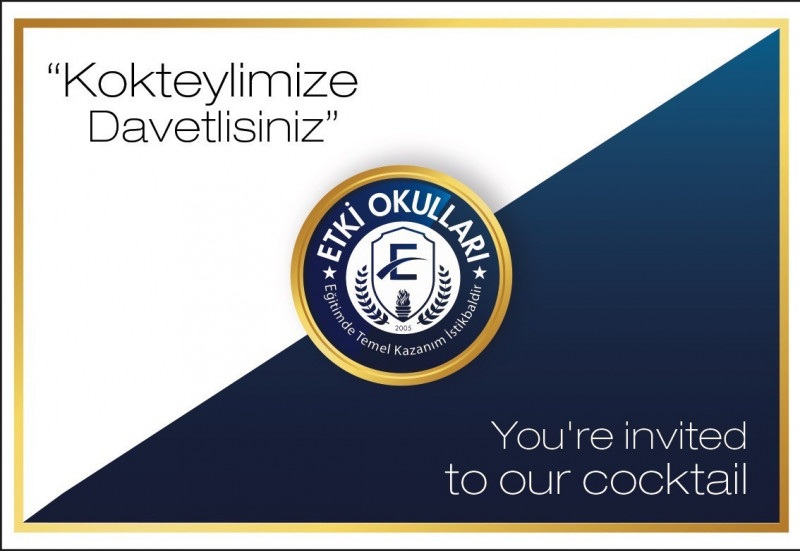 Okul Öncesi Tanıtım Kokteylimize Davetlisiniz!
